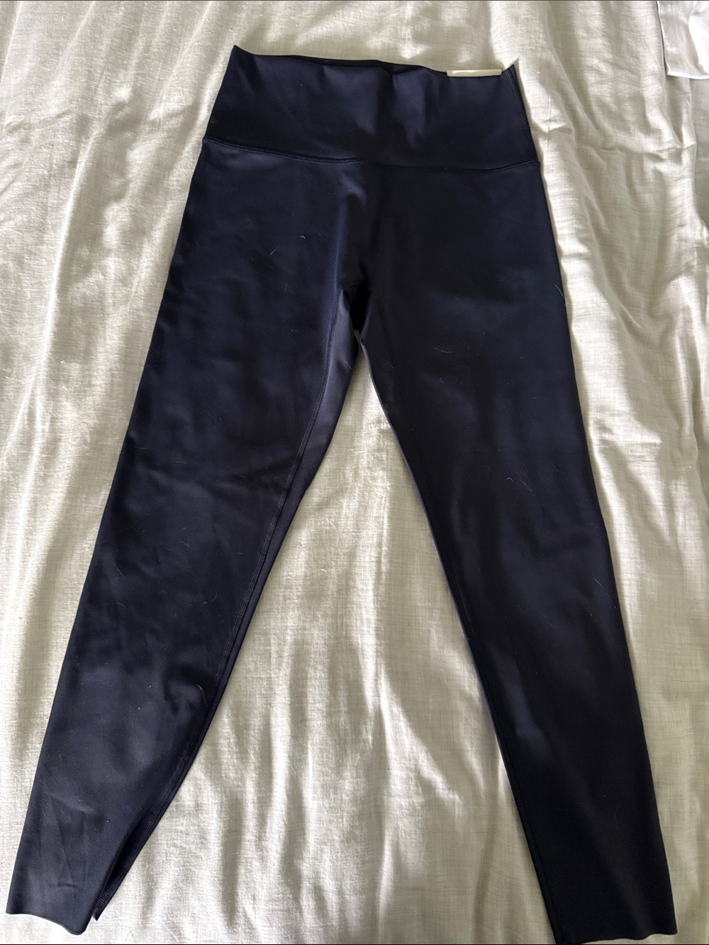 aerie navy blue offline goals 7/8 leggings | size large | nwt